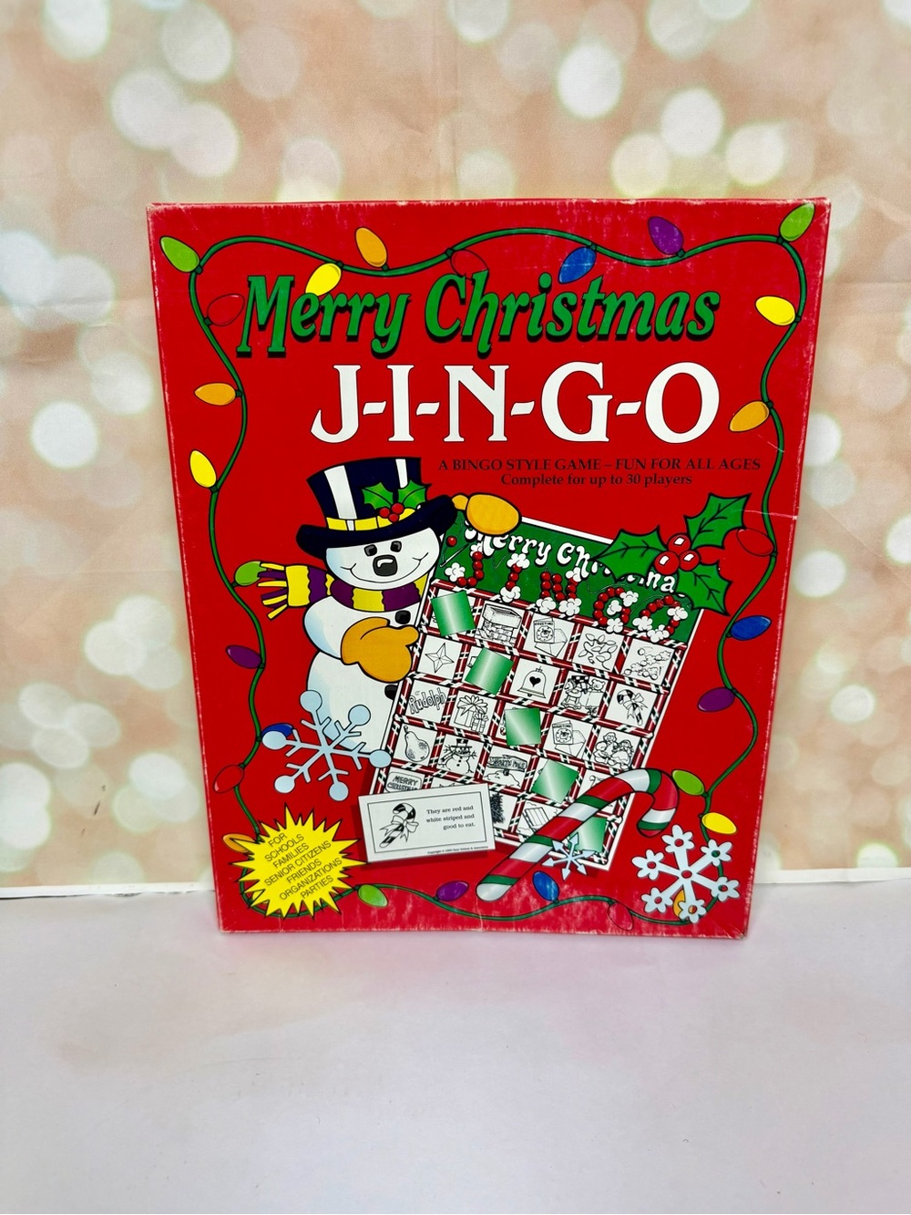 Merry Christmas JINGO A Bingo Style Game - Gary Grimm